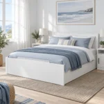 ⁦سرير وايت 160 سم – White Bed 160 cm⁩ - الصورة ⁦4⁩