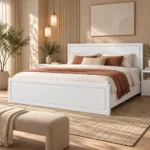 ⁦سرير وايت 180 سم – White Bed 180 cm⁩ - الصورة ⁦5⁩