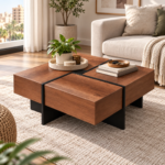 ⁦ترابيزة قهوة كمبو بأدراج – Combo Coffee Table⁩ - الصورة ⁦3⁩