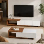 ⁦طقم لاين: ترابيزة ووحدة تليفزيون – Line Collection⁩ - الصورة ⁦7⁩