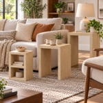 ⁦طقم ترابيزات جانبية تريبل تي – Triple T Side Tables⁩ - الصورة ⁦2⁩